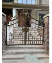 Wrought iron gates