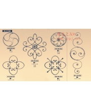 Iron art flower pots