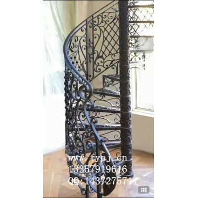 Iron art staircase